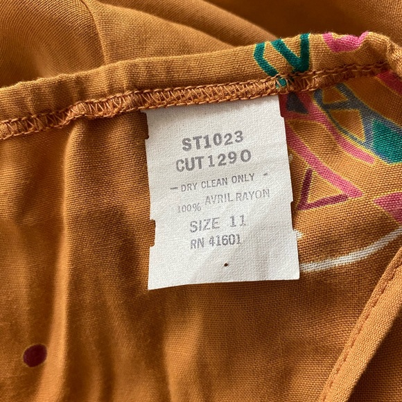 SOLD!! 60s 70s RARE DEAD STOCK SPACE PRINT VINTAGE JUMPSUIT - Picture 7 of 10